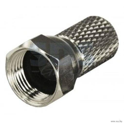 F-разъем для SAT с резиновым уплотнителем RG-6, 3 штуки с 1 рубля