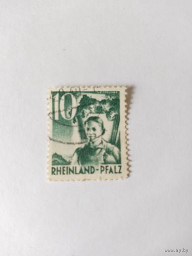 Германия  1947 Франц.зона