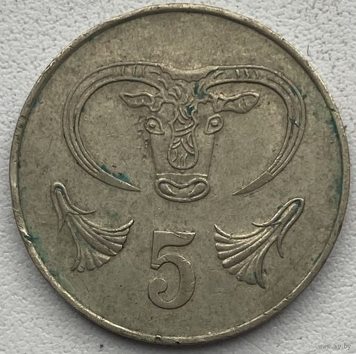 Кипр 5 центов 1983 г.