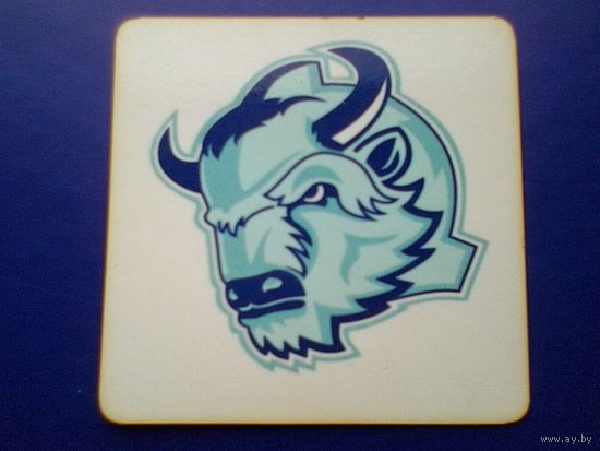 Магнит - Логотип Хоккейный Клуб - "Динамо" Минск" - Размер Магнита 10/10 см.