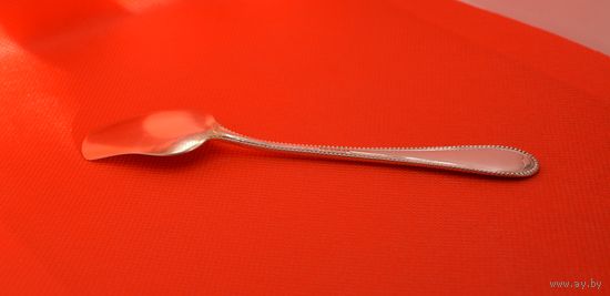 Ложка для сахара, Ag_800 в позолоте (1)_14 см_23,02 гр, Германия