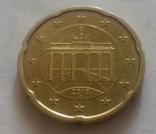 20 евроцентов, Германия 2018 F, UNC