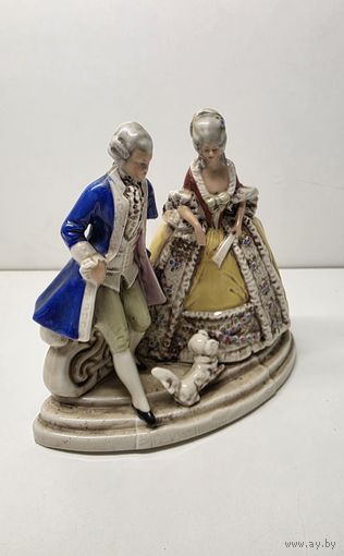 Пара с собакой. Графенталь. Германия