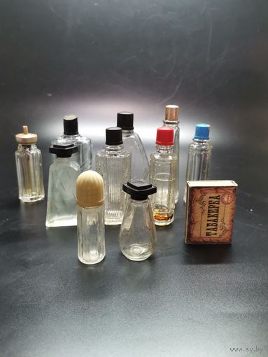 Флакон от парфюм СССР 10 шт. (одним лотом).