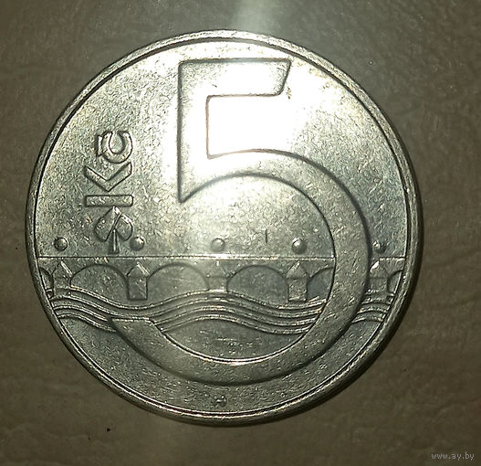 5 крон 1993, Чехия