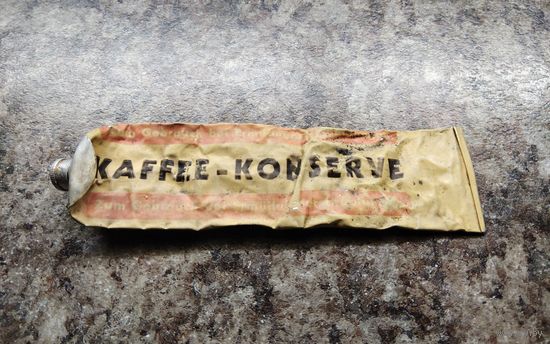 Тюбик от кофе, Вермахт