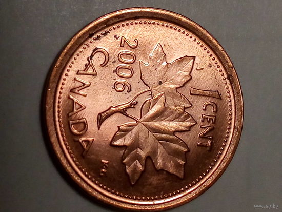 1 цент Канада 2006 год