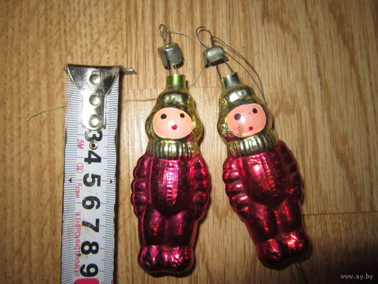 Елочная игрушка СССР . Космонавт
