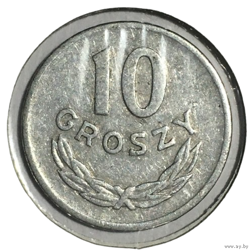 Польша 10 грошей, 1949 (холдер)