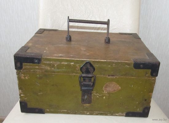 Все лоты с рубля.Ящик старый военный ,СССР,40-е годы
