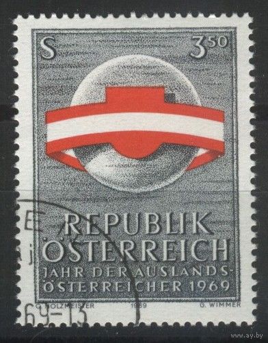 Австрия - 1969 [Mi. 1306] Гашеная (AT05)