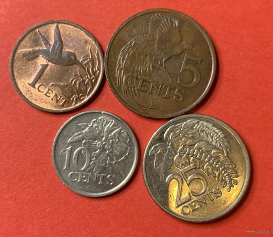 Тринидад и Тобаго, 4 монеты