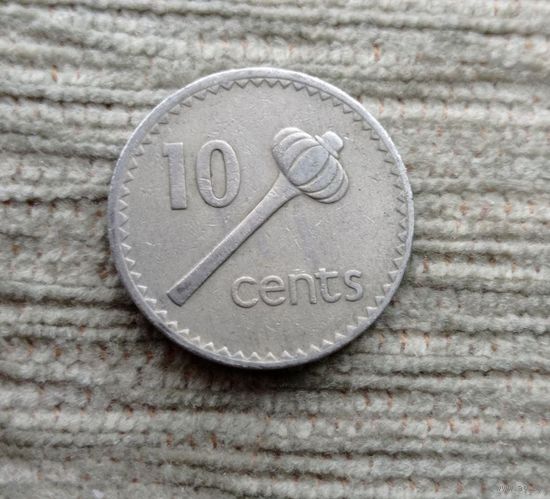 Werty71 Фиджи 10 центов 1973