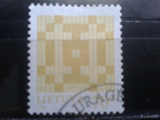 Литва, 1999, Стандарт, орнамент, 70ct