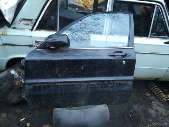 Лот 1334. Передняя левая дверь Mitsubishi Galant VI 6 1987-1993. Можно как целиком, так и отдельными комплектующими. Старт с 50 рублей!
