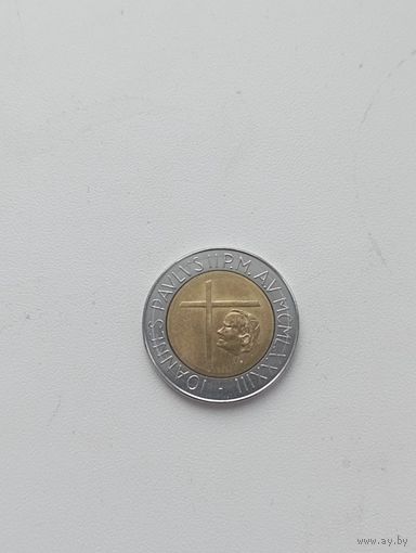 ВАТИКАН 500 лир 1983 год