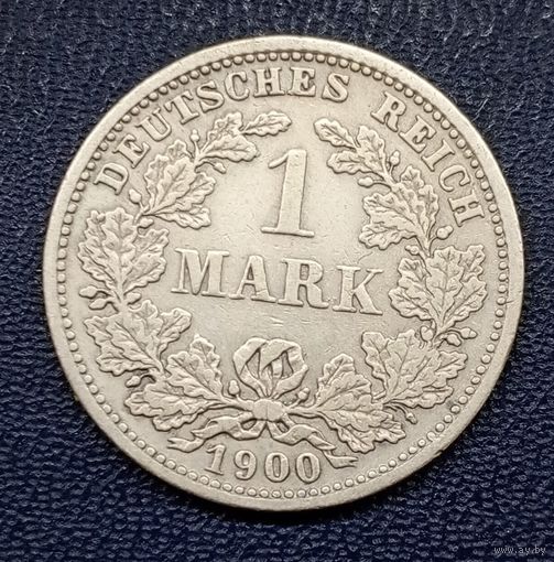 Германия 1 марка 1900г