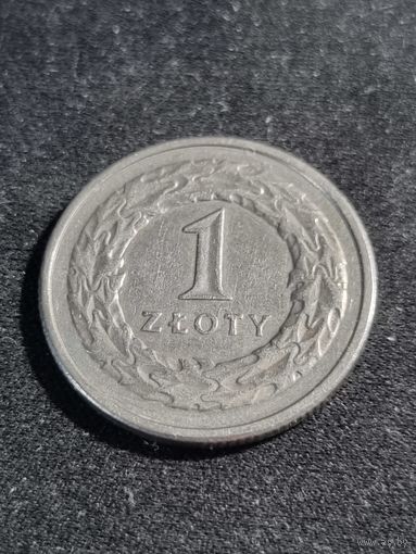 Польша 1 злотый 1992