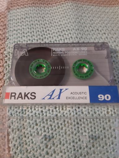 Кассета RAKS AX 90. Нэнси, Апина, Ветлицкая, Овсиенко, Дюна и др.