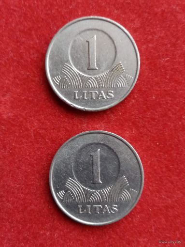 1 лит 2001 Литва