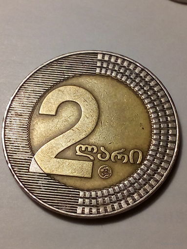 2 лари Грузия 2006 год