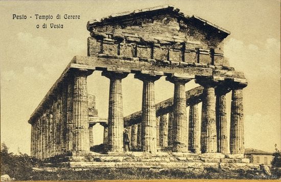 Открытка Италия Песто