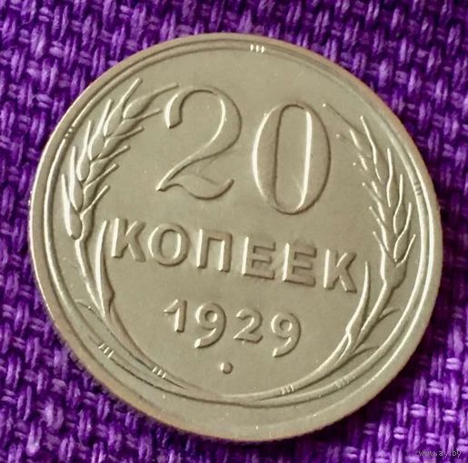 20 копеек 1929 года.