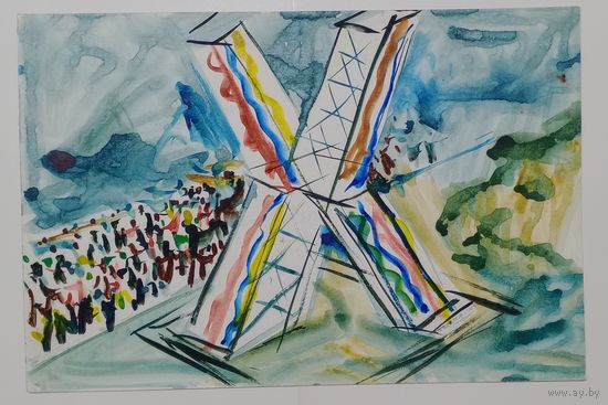 Акварель 24х36