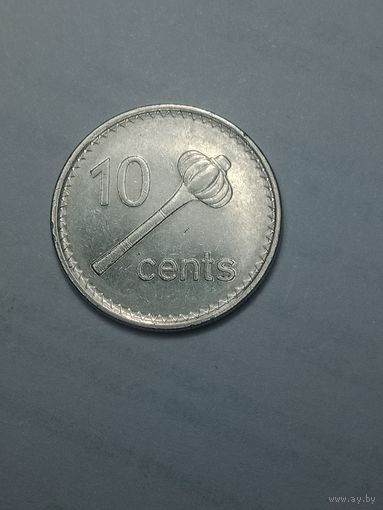 Фиджи 10 центов 2009 года .