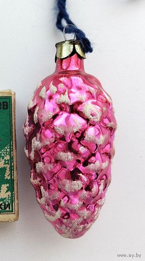 Ёлочная игрушка. Шишка. Э-16.
