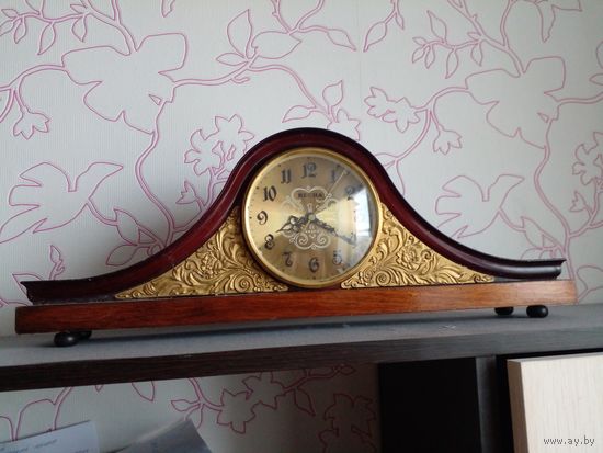 Часы настольные, каминные ВЕСНА. СССР. 50Х17.5 СМ