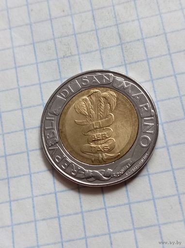 500 лир 1995 года