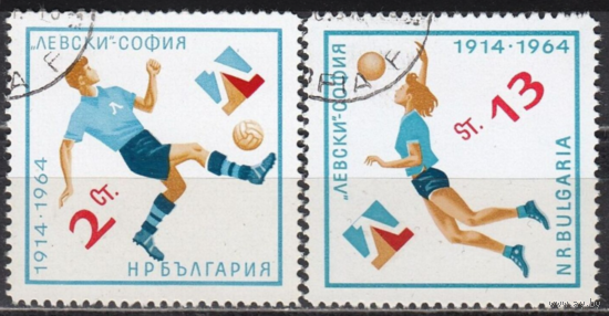 Спорт футбол 1964 БОЛГАРИЯ 50 лет клуб ЛЕВСКИ