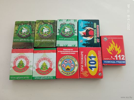 Коробки от спичек Беларусь Защита природы