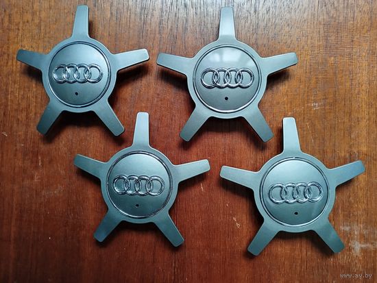 Заглушки для литых дисков на АУДИ (комплект 4 шт.)
