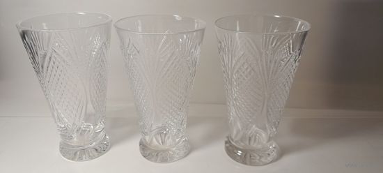 Стаканы. Хрусталь.