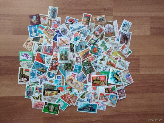 100 чистых марок СССР