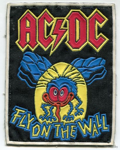 Нашивка из начала 90-х AC-DC - "Fly On The Wall"