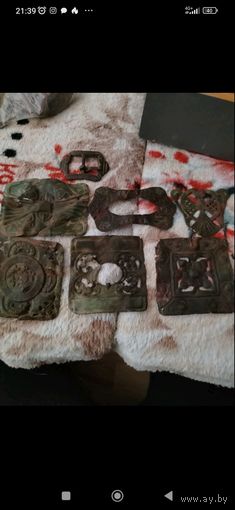 Пряжки и накладки