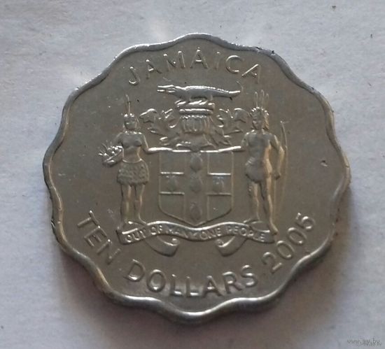10 долларов, Ямайка 2005 г.