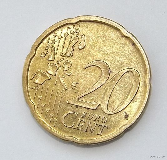 20 евроцентов Германия F 2002 (30)
