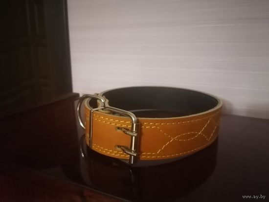 Ошейник кожаный для крупной собаки