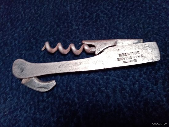 С рубля без мц. штопор Christians Solingen длина 11см