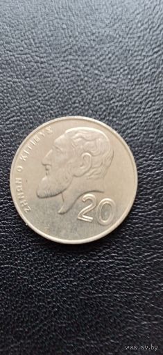 Кипр 20 центов 1994 г.