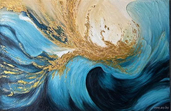 Картина Поток изобилия, 40/60 см