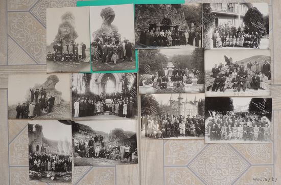 Фото "Крым. Санаторий", 1955 г., 12 шт. (18*12 см)