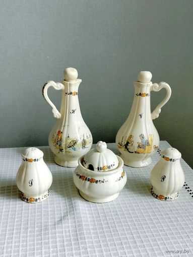 Набор для специй и приправ Франция SARREGUEMINES.