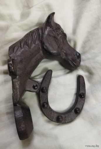 Дверной молоток Лошадь Чугун