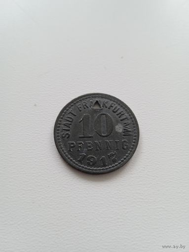 Германия (нотгельды) 10 пфеннигов 1917