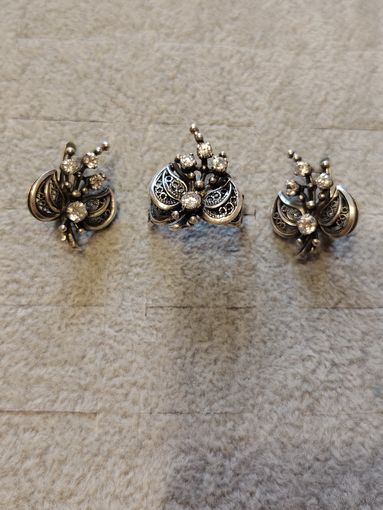 Серебряный комплект